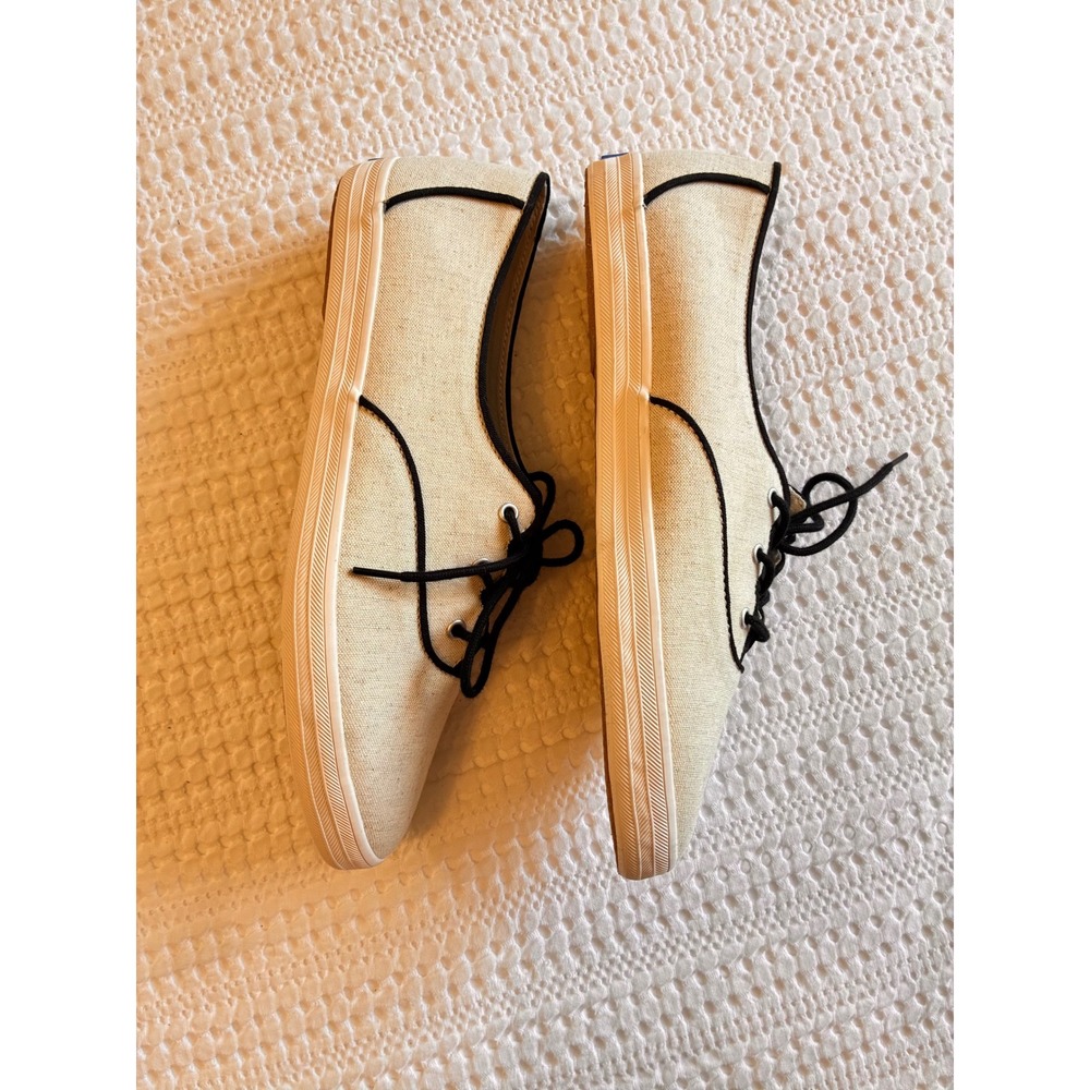 Keds Sneakers Champion Point Low Wave Canvas Lace-Up Tan  Pointed Casual Flat 9M - Picture 12 of 12